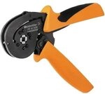 Weidm&uuml;ller St&uuml;ck 10 SQR Crimping Tool Black, Orange &ndash; Cable Crimpers (600 g)