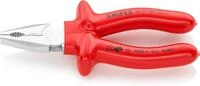KNIPEX Kombizange tauchisoliert, VDE-gepr&uuml;ft verchromt 160 mm 03 07 160