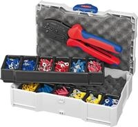 KNIPEX Crimp-Sortiment f&uuml;r Kabelverbinder 13-teilig 265 mm, 97 90 21