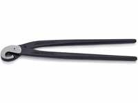 Knipex Fliesenlochzange (Papageienschnabelzange) schwarz atramentiert 200 mm 91 00