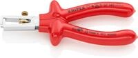 KNIPEX Abisolierzange mit &Ouml;ffnungsfeder, universal tauchisoliert, VDE-gepr&uuml;ft