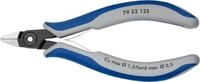 KNIPEX Pr&auml;zisions-Elektronik-Seitenschneidermit Mehrkomponenten-H&uuml;llen 125 mm, 79
