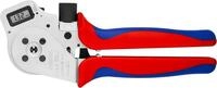 KNIPEX Vierdornpresszange f&uuml;r gedrehte Kontakte verchromt mit
