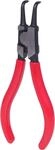 KS Tools 500.1025 Seegeringzange f&uuml;r Au&szlig;ensicherungsringe, abgewinkelt, 130mm