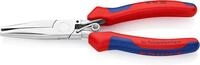KNIPEX Polsterklammerzange spiegelpoliert mit Mehrkomponenten-H&uuml;llen 185 mm, 91 92