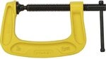 STANLEY MaxSteel C-Zwinge 0-83-033 (75 mm Spannweite, 57 mm Ausladung, 680 kg