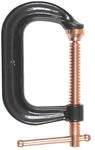 BESSEY C-Schraubzwinge CDF403C | 75 mm Spannweite | 60 mm Ausladung | Sorgt f&uuml;r