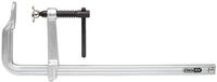 KS Tools 145.0311 Ganzstahl-Schraubzwinge mit Knebel, 120x250mm