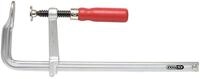 KS Tools 145.0219 Ganzstahl-Schraubzwinge, 120x250mm
