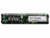 Vivani Bio Dark Nougat Croccante Riegel (2 x 35 gr)