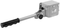 EUFAB 11402 Schnellverschluss f&uuml;r Fahrradtr&auml;ger, abschlie&szlig;bar, zum Nachr&uuml;sten,