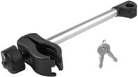 EUFAB 11238 Rahmenhalter lang, abschlie&szlig;bar, f&uuml;r U-B&uuml;gelrohr: &Oslash; 3,0 cm, 31 cm