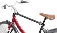 MENABO Rahmenadapter f&uuml;r Fahrrad - Teleskopstange Zwischenstange f&uuml;r...