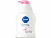 NIVEA Intimo Waschlotion Sensitive (250 ml), Intim Waschgel mit Milchsäure,