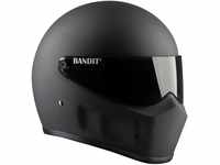 Bandit Super Street 2 Helm Schwarz Matt M (57/58)