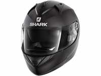 Shark Motorradhelm Hark Ridill Blank Mat, Schwarz, Größe L 2208_24541, Noir