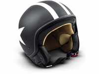 Soxon® SP-301 Star „Black · Jet-Helm · Motorrad-Helm Roller-Helm...
