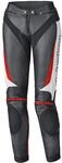 Held Lane II Damen Motorrad Lederhose, schwarz/wei&szlig;/rot, 40
