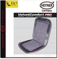 HEYNER&reg; Holzkugel Sitzauflage grau &ndash; Auto Sitzbezug mit Massageeffekt, bel&uuml;ftet,