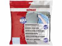 SONAX MicrofaserTrockenTuch (1 Stück) im Großformat mit enormer Saugkraft und