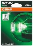 Osram ULTRA LIFE W5W Halogen, Kennzeichen-Positionslicht, 2825ULT-02B, 12V PKW,