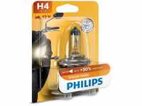 Philips 12342PRBW Vision Moto H4 Motorrad-Scheinwerferlampe, 1er Blister