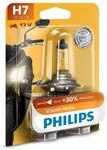 Philips 12972PRBW Vision Moto H7 Motorrad-Scheinwerferlampe, 1er Blister, Klar