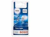 Bosch W5W Pure Light Fahrzeuglampen - 12 V 5 W W2,1x9,5d - 2 Stücke