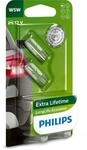Philips W5W 12V 5W W21x95d LongLife EcoVision Blister 2st