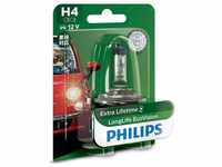 Philips 12342LLECOB1 LongLife EcoVision H4 Scheinwerferlampe 12342LLECOB1, 1er