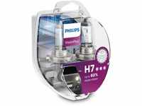 Philips 12972VPS2 VisionPlus +60% H7 Scheinwerferlampe 12972VPS2, 2er Kit, Twin Box,