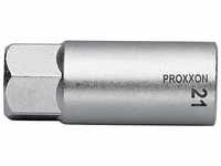 Proxxon 23444 Zündkerzen Nuss mit TPR Einlage 21mm Antrieb 12,5mm (1/2")