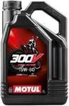 Motul 104138 300V 4T Factory Line Off Road, 15 W-60, 4 L, Brown, 300x234x114
