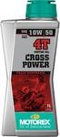 Motorex Motor Oil Sae 10W / 50 Cross 4T Power 4&ndash;Stroke Engine Oil 1 Litre