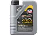 LIQUI MOLY Top Tec 4100 5W-40 | 1 L | Synthesetechnologie Motoröl | Art.-Nr.: 3700