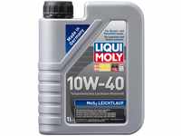 LIQUI MOLY MoS2 Leichtlauf 10W-40 | 1 L | teilsynthetisches Motoröl | Art.-Nr.: 1091