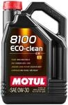 Motul 102889 Motor&ouml;l 8100 Eco-Clean 0W-30, 5 L, Brown