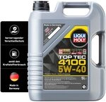 LIQUI MOLY Top Tec 4100 5W-40 | 5 L | Synthesetechnologie Motor&ouml;l | Art.-Nr.: 3701
