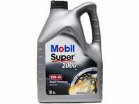 Mobil Super 2000 X1 10W-40 Engine Oil, 5 Liters
