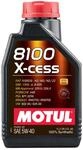 Motul 8100 X-Cess 5W40 / 1Liter, Brown, 102784