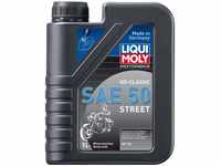 LIQUI MOLY Motorbike HD-Classic SAE 50 Street | 1 L | Motorad mineralisches Motoröl