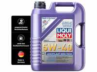 LIQUI MOLY Leichtlauf High Tech 5W-40 | 5 L | Synthesetechnologie Motoröl 
