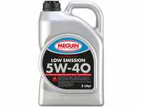 Meguin Megol Low Emission SAE 5W-40 | 5 L | Synthesetechnologie Motoröl | Art.-Nr.: