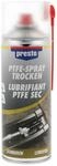 Presto PTFE-Spray TROCKEN Metall Kunststoff SCHMIERMITTEL 400 ml 279911