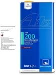 ATE Bremsfl&uuml;ssigkeit Typ 200 DOT 4 BRAKE FLUID 5000 ML