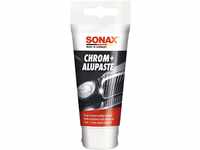 SONAX Chrom+AluPaste (75 ml) poliermittelhaltige Pflegepaste zur Beseitigung von