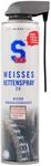 DR. WACK Wei&szlig;es Kettenspray Motorrad 400 ml - Effektiver Kettenschmierstoff - Schutz