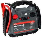APA 16540 Power Pack, mit Kompressor und Starthilfe, 12 V,Schwarz, Grau, Rot