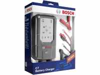 Bosch 0189999070 Microprozessor-Batterieladegerät C7, für 12 V und 24 V, mit