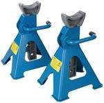 Silverline 763620 Unterstellb&ouml;cke, 1 Paar 3 t, blau